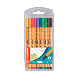 Caneta Hidrografica Point 88  10  Cores Sortido - Stabilo