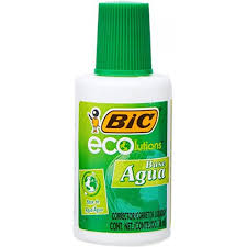 Corretivo Liquido Ecolutions Agua 878596 - Bic