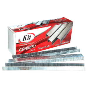 Grampo 26/6-SL Niquelado C/5000 - Kit