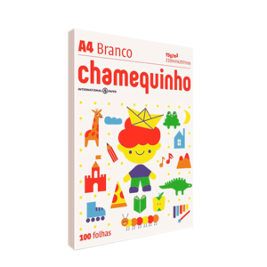 Papel Sulfite Chamequinho A4 Branco 75grs 100fls - Chamex