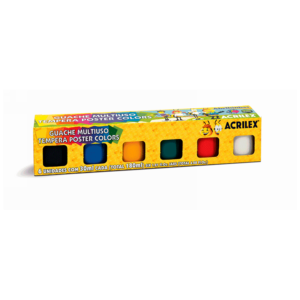 TEMPERA GUACHE 15 ML C/6 CORES R.02006