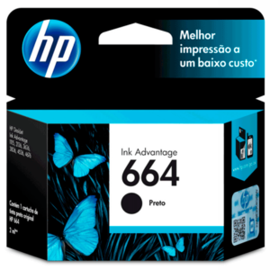 Cartucho Hp 664 Preto F6V29AB - Hp