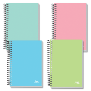 Caderno Universitario Capa Dura Espiral 1x1 Lumi 96fls 8414 - Kit (Capas Sortidas)