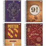 Caderno Universitario Capa Dura Espiral 1x1 Harry Potter 96fls 63599 - Jandaia (Capas Sortidas)