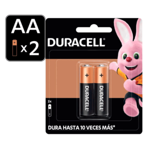Pilhas Alcalina AA 2 Pequena - Duracell