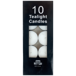 Velas Rechaud Pacote Com 10 7318-01/0121D - Kit