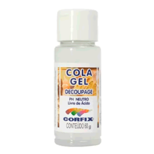 Cola Gel Decoupagem 60ml 272224 - Corfix