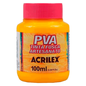 Tinta Pva Fosca Artesanato 100ml 03210 (escolha a sua cor) - Acrilex