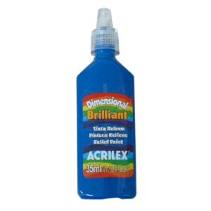 Tinta Relevo Dimensional 3D Brilliant 35ml 12112 (escolha a sua cor) - Acrilex