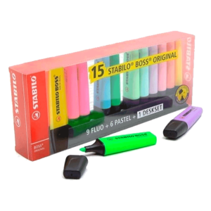 Marca Texto Boss 15 Cores - Stabilo