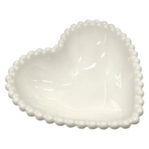 Ceramica - Decorativa Pote Coracao YF042 - Kit