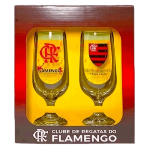 Taca Cerveja 300ml Floripa Flamengo Com 2 Unidades 773293 - ALLMIX