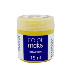 Tinta Maquiagem Liquida 15ML Amarelo
