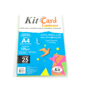PAPEL KIT CARDS A4 LUMINOSO C/24FLS 4357RL + 24FLS DE LIV