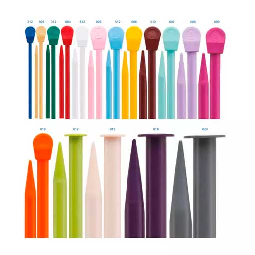 Agulhas Tricô Plastico Milward 37CM - Linhas Corrente Ltda