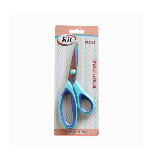 Tesoura Uso Geral TD2009-7.5 19cm - Kit