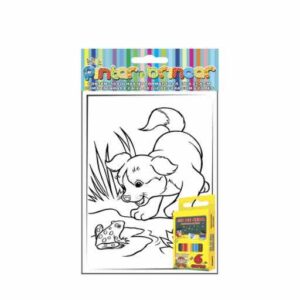 BRINQUEDO EDUCATIVO KIT COLORIR E BRINCAR JUNINA