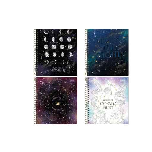 Caderno Universitário Capa Dura 1x1 Magic R.294365 - Tilibra