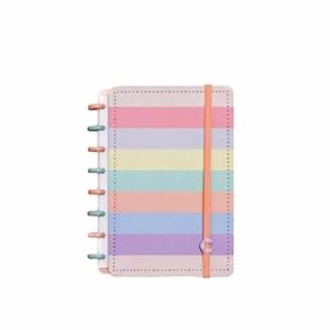 CADERNO INTELIGENTE A5 ARCO IRIS PASTEL R.CIA52060$