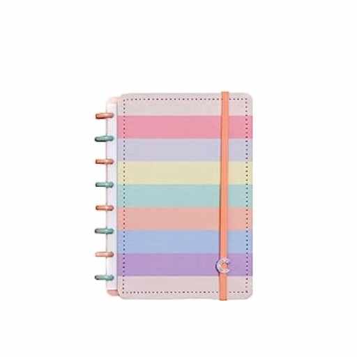 CADERNO INTELIGENTE A5 ARCO IRIS PASTEL R.CIA52060$