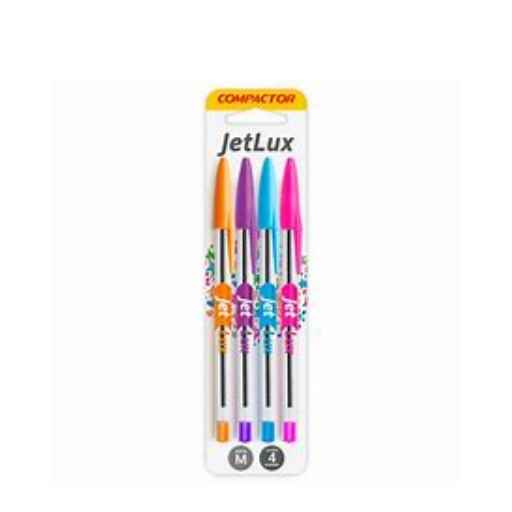Caneta Jet Lux  Cores R.1735000 - Compactor NVD