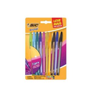 Caneta Fashion C/10 Cores 930813 - Bic NVD