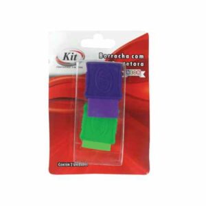 Borracha Blister Color N Capa Proteto Com 2 RE500N - Kit NVD