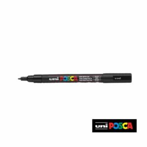 MARCADOR POSCA FINE LINE PC-3M R.45.7365 PRETO