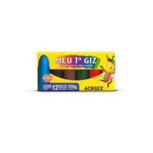 GIZÃO DE CERA C/12 JUMBO MEU PRIMEIRO GIZ