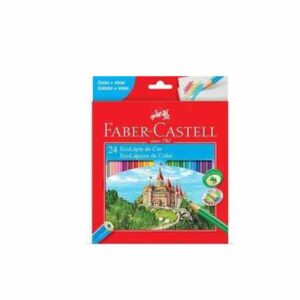 LAPIS DE COR 24 CORES FABER-CASTELL