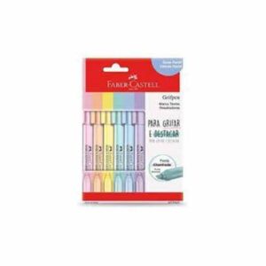 MARCA TEXTO GRIFPEN  6 CORES PASTEL