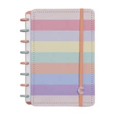 CADERNO INTELIGENTE A5 ARCO IRIS PASTEL